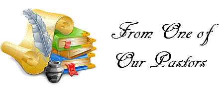 Letter From Pastor Simon